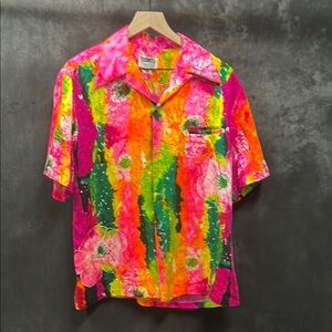 Vibrant Multicolor Men's Shirt